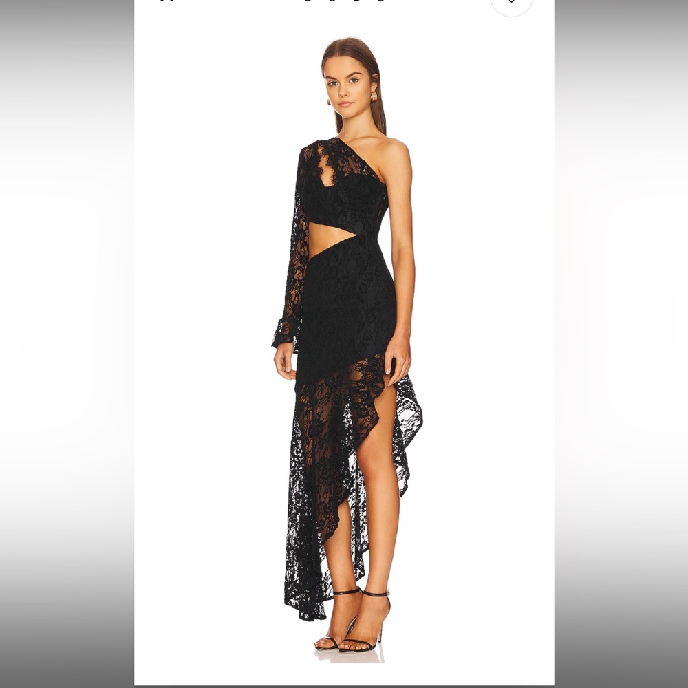 Annel Gown in Black MAJORELLE size XS